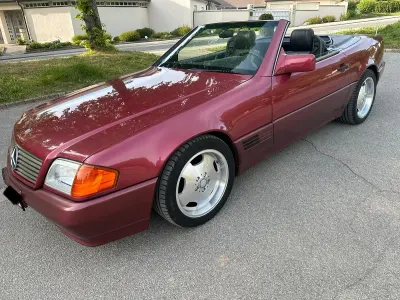 Gebraucht Mercedes SL300 190 PS (139 kW) 1991 Rot Cabrio