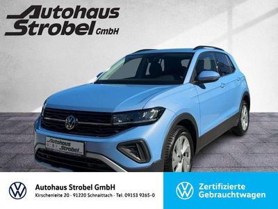 Clear bluet metallic Gebraucht 2024 VW T-Cross Life SUV | 24.990 € (Fairer Preis)