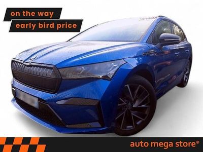 Raceblau metallic Gebraucht 2022 Skoda Enyaq iV SportLine SUV | 26.899 € (Fairer Preis)