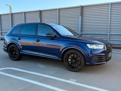 Brugt Audi SQ7 436 HK (320 kW) 2017 Blå SUV