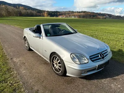 Brugt Mercedes SLK200 Edition 163 HK (119 kW) 2001 Sort Cabriolet