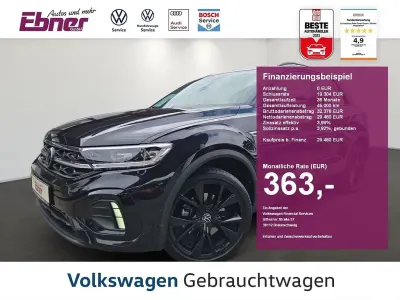 Usata VW T-Roc R-line 150 CV (110 kW) 2024 Nero SUV