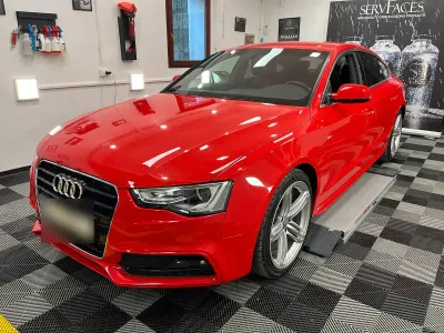 Gebraucht Audi A5 Sportback S-Line 177 PS (130 kW) 2013 Rot Kleinwagen