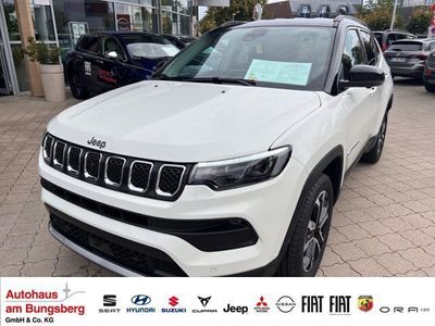 gebraucht Jeep Compass Limited 1.5 (48V) e-Hybrid SHZ LED NAVI