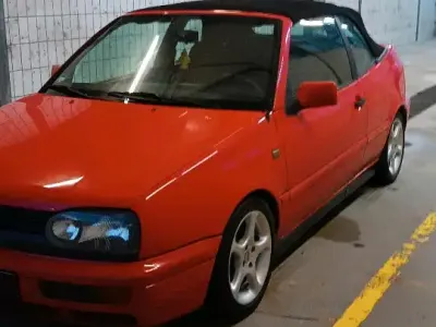 Brugt VW Golf Cabriolet 75 HK (55 kW) 1995 Rød Cabriolet