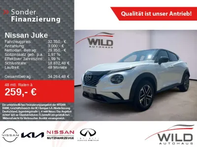 Neu Nissan Juke 360º 143 PS (105 kW) 2025 Weiß SUV