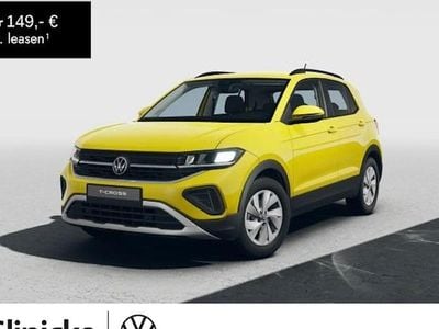 Neu VW T-Cross Life 95 PS (69 kW) 2025 Gelb SUV