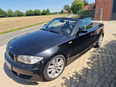Gebraucht BMW 120 Cabriolet Performance 170 PS (125 kW) 2009 Schwarz Cabrio
