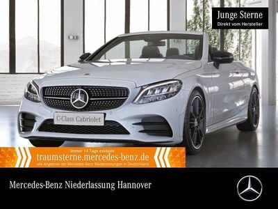 Brugt Mercedes C200 AMG 184 HK (135 kW) 2022 Hvid Cabriolet