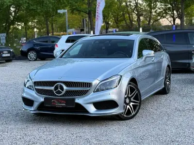 Brugt Mercedes CLS350 Shooting Brake AMG 252 HK (185 kW) 2014 Sølv Stationcar