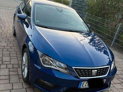 Usata Seat Leon XCELLENCE 125 CV (91 kW) 2017 Grigio Berlina