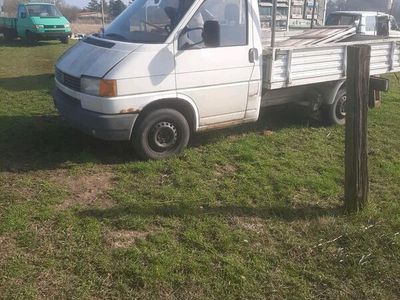 gebraucht VW T4 pritsche mit plane bj1991 TÜV 04.2023 1.9diesel 3sitzer