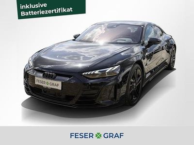 Mythosschwarz metallic Gebraucht 2023 Audi e-tron GT quattro Ambiente Limousine | 76.880 € (Guter Preis)