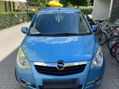 Gebraucht Opel Agila 63 PS (46 kW) 2008 Blau Kleinwagen