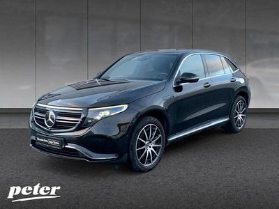 Gebraucht Mercedes EQC400 AMG 300 kW (408 PS) 2020 Metalliclack obsidianschwarz m SUV