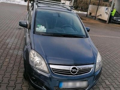 Gebraucht Opel Zafira 120 PS (88 kW) 2010 Blau Van / Kleinbus