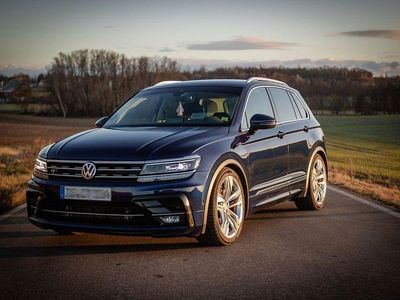 Blau Gebraucht 2018 VW Tiguan R-line SUV | 24.900 € (Fairer Preis)