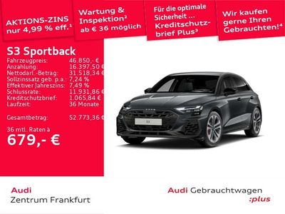 Gebraucht Audi S3 Sport 333 PS (244 kW) 2025 Grau Limousine