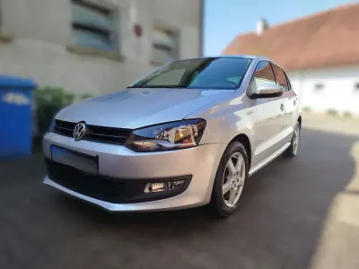 Gebraucht VW Polo Comfortline 86 PS (63 kW) 2010 Silber Kleinwagen
