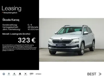 Gebraucht Skoda Karoq Style 150 PS (110 kW) 2023 Brillantsilber metallic (metallic) SUV