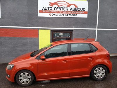 Gebraucht VW Polo Trendline 75 PS (55 kW) 2012 Orange Kleinwagen