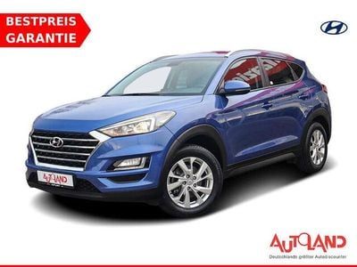 Gebraucht Hyundai Tucson 132 PS (97 kW) 2018 Blau SUV