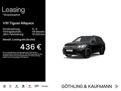 Gebraucht VW Tiguan Allspace Style 245 PS (180 kW) 2022 Deep black SUV