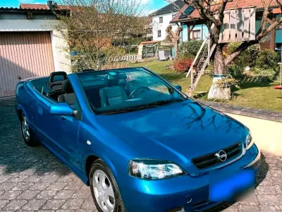Gebraucht Opel Astra 103 PS (75 kW) 2003 Blau Cabrio