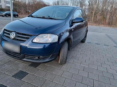 Gebraucht VW Fox 60 PS (44 kW) 2005 Blau Kleinwagen