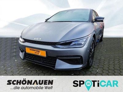 Gebraucht Kia EV6 GT-Line 239 kW (325 PS) 2022 Klm) moonscape matte m (grau SUV