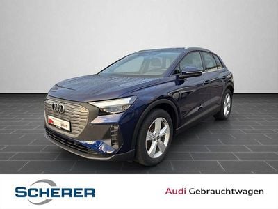 Gebraucht Audi Q4 e-tron Basis 125 kW (170 PS) 2021 Navarrablau metallic (metallic) SUV