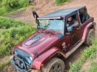Brugt Jeep Wrangler 199 HK (146 kW) 2009 Rød SUV