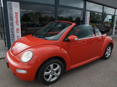 Gebraucht VW New Beetle Highline 102 PS (75 kW) 2005 Orange Kleinwagen