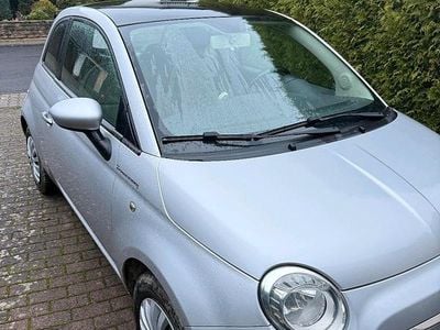 Silber Gebraucht 2009 Fiat 500 Lounge Kleinwagen | 3.500 € (Fairer Preis)