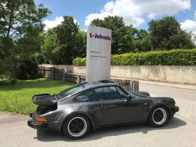 Gebraucht Porsche 911 Turbo 300 PS (220 kW) 1986 Schwarz Coupé