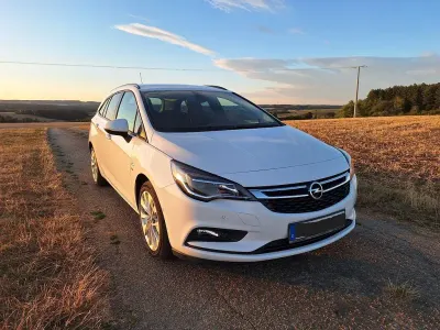 Gebraucht Opel Astra Active 125 PS (91 kW) 2019 Weiß Kombi