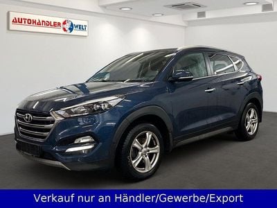 Gebraucht Hyundai Tucson 141 PS (103 kW) 2016 Blau SUV