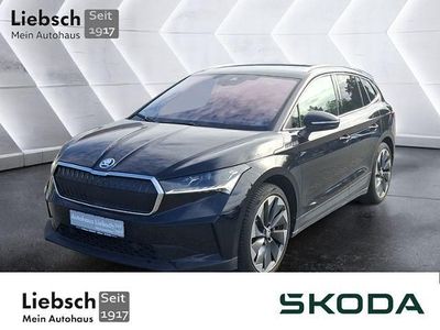 Schwarz Gebraucht 2021 Skoda Enyaq iV ecoSuite SUV | 29.999 € (Guter Preis)