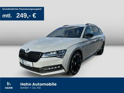 Gebraucht Skoda Superb SportLine 200 PS (147 kW) 2023 Grau Kombi