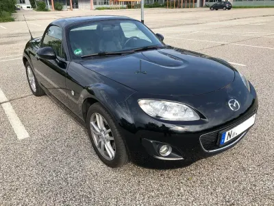 Gebraucht Mazda MX5 126 PS (92 kW) 2009 Schwarz Cabrio