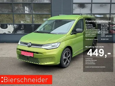 Neu VW Caddy Maxi Pro 116 PS (85 kW) 2026 Golden green metallic Van / Kleinbus