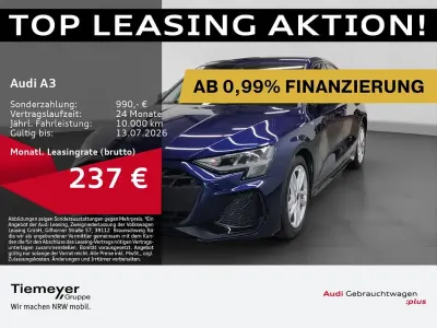 Gebraucht Audi A3 S-Line 150 PS (110 kW) 2025 Blau Limousine