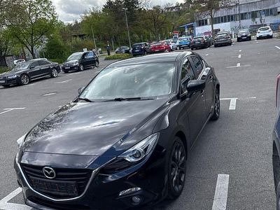 Gebraucht Mazda 3 Sports-Line 150 PS (110 kW) 2015 Schwarz Limousine
