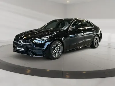 Gebraucht Mercedes C300 AMG 258 PS (189 kW) 2025 Metalliclack obsidianschwarz Limousine