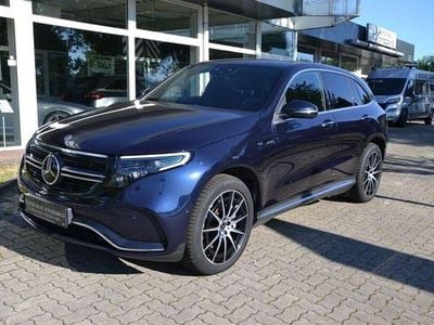 Gebraucht Mercedes EQC400 AMG line 300 kW (408 PS) 2020 Cavansitblau  metallic paint SUV