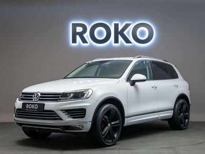 gebraucht VW Touareg R-Line ACC Leder DYN LenkradHz 360°Memo