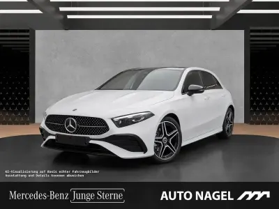 Gebraucht Mercedes A220 AMG line 190 PS (139 kW) 2025 Weiß Limousine