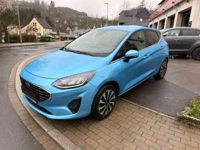 Occasion Ford Fiesta Titanium 101 ch (74 kW) 2022 Bleue Citadine