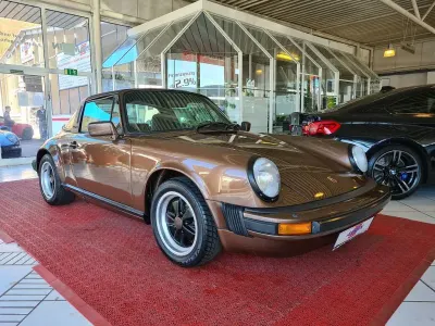 Gebraucht Porsche 911 Carrera Targa 200 PS (147 kW) 1976 Braun Cabrio