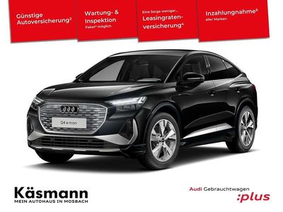 Gebraucht Audi Q4 Sportback e-tron S-Line 210 kW (286 PS) 2025 Schwarz SUV
